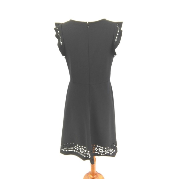 Banana Republic Little Black Dress Sz 8 Cutouts - Picture 4 of 8